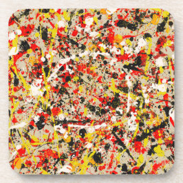 Annelisa Nr. 7 Abstract Drankviltje Bier Onderzetter