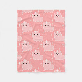 Annenroze vlot unicorn Sparkles Fleece Deken