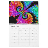 Anne's Fractal Menagerie Agenda Kalender (Feb 2027)