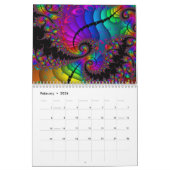 Anne's Fractal Menagerie Kalender (Feb 2026)