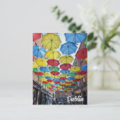 Anne's Lane Dublin Ierland Reizen Briefkaart (Staand voorkant)