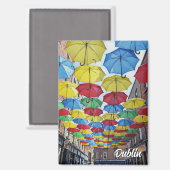 Anne's Lane Dublin Ierland Reizen Magneet (Voorkant / Achterkant)