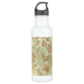 Annette bloemenmotief waterfles (Voorkant)