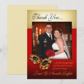 Annette:DOUANE: Bedankt Las Vegas Wedding (Voorkant / Achterkant)