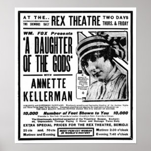 Annette Kellerman 1918  film en poster