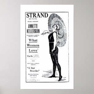 Annette Kellerman 1921  film en poster