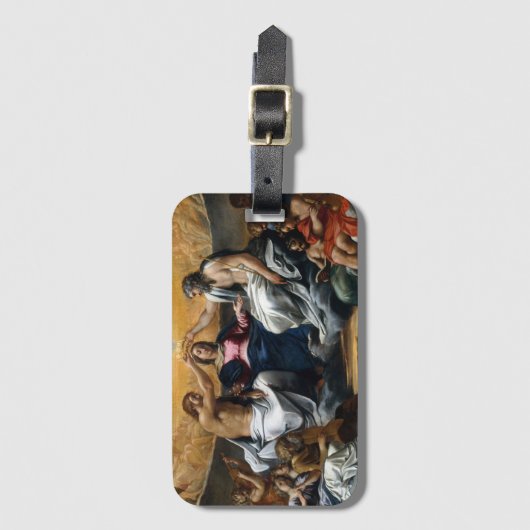 Annibale Carracci de coronatie van de maagd Bagagelabel (Voorkant (verticaal))
