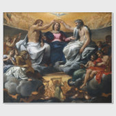 Annibale Carracci de coronatie van de maagd Cadeaupapier (Vlak)