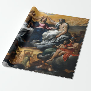 Annibale Carracci de coronatie van de maagd Cadeaupapier