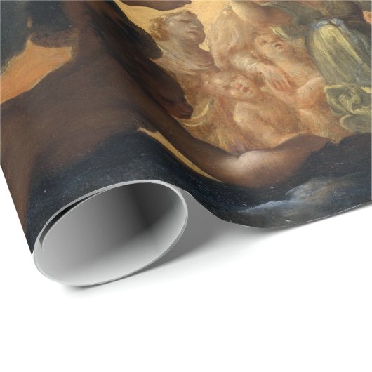 Annibale Carracci de coronatie van de maagd Cadeaupapier (Rol Hoek)