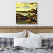 Annibale Carracci - Gevist, voor 1596 Art Canvas Afdruk (Insitu (Slaapkamer))