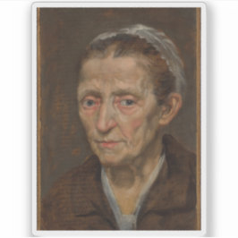 Annibale Carracci - Hoofd van een vrouw Sticker