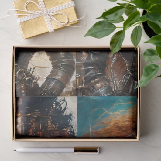 Annick Decoupage paper-Quadruple fun Tissuepapier (Geschenk)