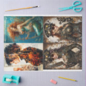 Annick Decoupage paper-Quadruple fun Tissuepapier (Craft)