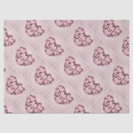 Annie 3D Pink Heart Tissue Paper Tissuepapier