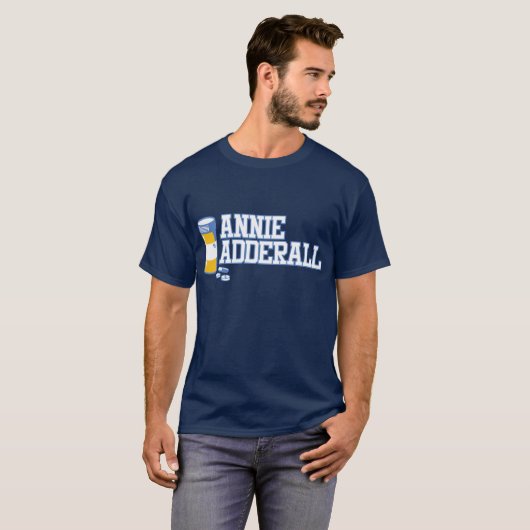annie adderall communautaire hogeschool t-shirt (Voorkant volledig)