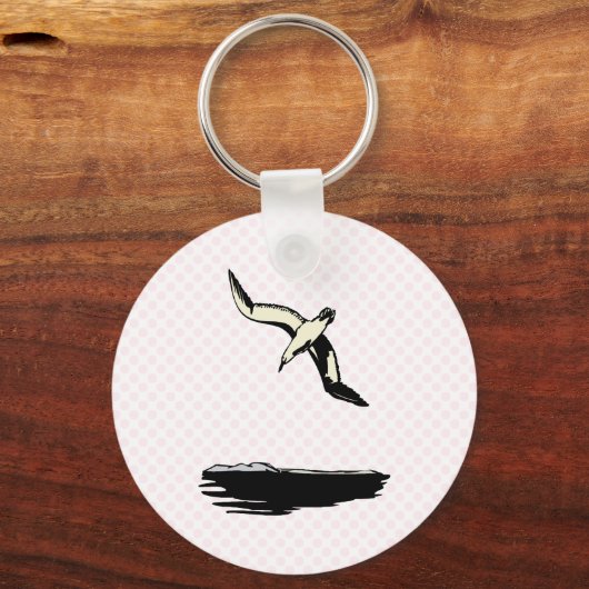 Annie Albatross Sleutelhanger (Voorkant)