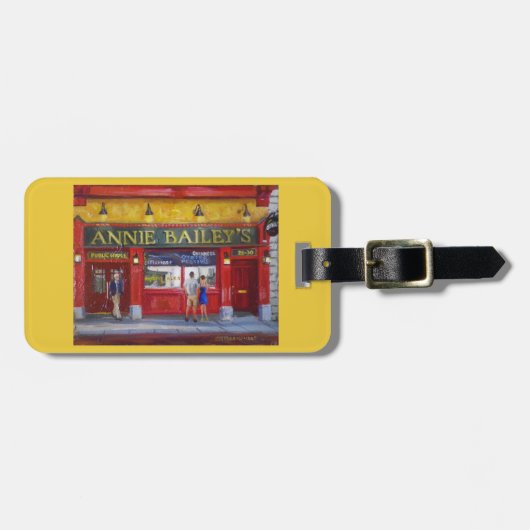 Annie Baileys Luggage Purse label of sleutelketen Bagagelabel (Voorkant horizontaal)