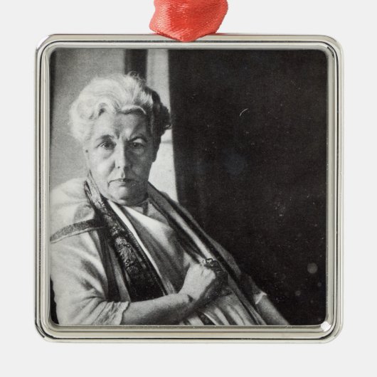 Annie Besant Metalen Ornament (Voorkant)