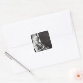 Annie Besant Vierkante Sticker (Envelop)
