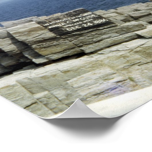 Annie C Maguire Shipwreck Portland Head Light Poster (Hoek)