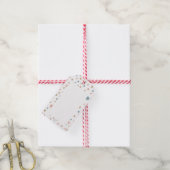 Annie Confetti Watercolor Stippen Cadeaubijslage Cadeaulabel (Met Touw)