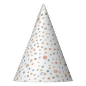 Annie Confetti Watercolor Stippen Feesthoed Feesthoedjes (Links)