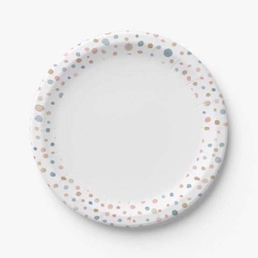 Annie Confetti Watercolor Stippen Papieren Bord (Voorkant)