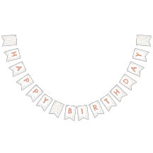 Annie Confetti Waterverf Stippen Bunting Flag