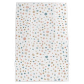 Annie Confetti Waterverf Stippen Gift Bag Medium Cadeauzakje (Achterkant)