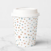 Annie Confetti Waterverf Stippen Paper Cup Papieren Bekers (Links)