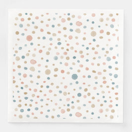 Annie Confetti Waterverf Stippen Papier servet