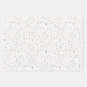Annie Confetti Waterverf Stippen Wrapping Paper (Voorkant)