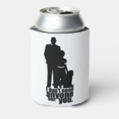 Annie en papa Warbucks Blikjeskoeler (Blikje Achterkant)