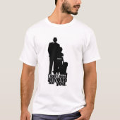 Annie en papa Warbucks T-shirt (Voorkant)
