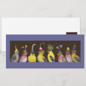 Annie en Pete Gastheer de Festival kaart/Uitnodigi Kaart (Voorkant / Achterkant)