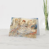 Annie Franse Verzamelende Rozen Notitiekaartje (Voorkant)