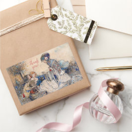 Annie French Een Sprookje Rechthoekige Sticker