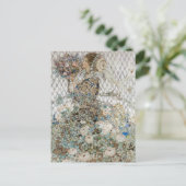 Annie French illustratie "De Roos" uit vroeger tij Briefkaart (Staand voorkant)