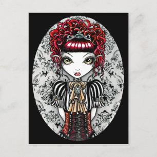 Annie Gothic Victorian Fae Postcard Briefkaart
