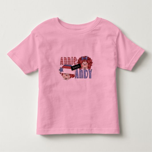Annie houdt van Andy T-shirts en geschenken (Voorkant)