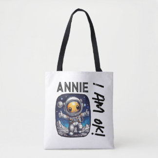 Annie I Am OK! | Songteksten Twist Met Astronaut Tote Bag