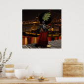 Annie Kerstmis Poster (Keuken)