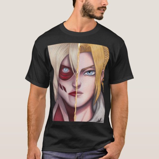 Annie Leonhart ~ Female Titan T-shirt (Voorkant)