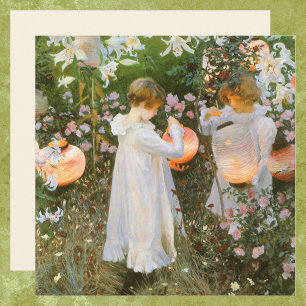 Annie, Lily, Lily, Roos van John Singer Sargent