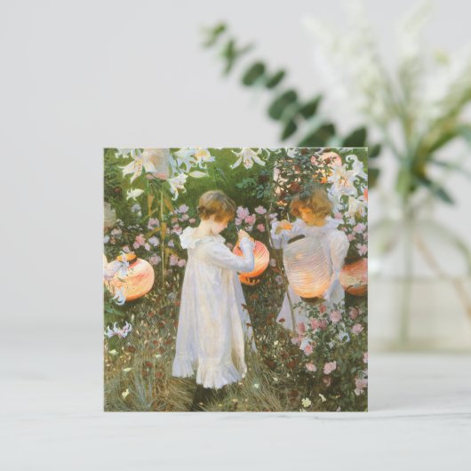 Annie, Lily, Lily, Roos van John Singer Sargent (Staand voorkant)