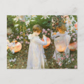 Annie, Lily, Lily, Roos van John Singer Sargent Briefkaart (Voorkant)