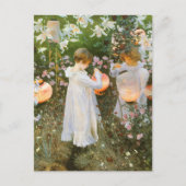 Annie, Lily, Lily, Roos van John Singer Sargent Briefkaart (Voorkant)