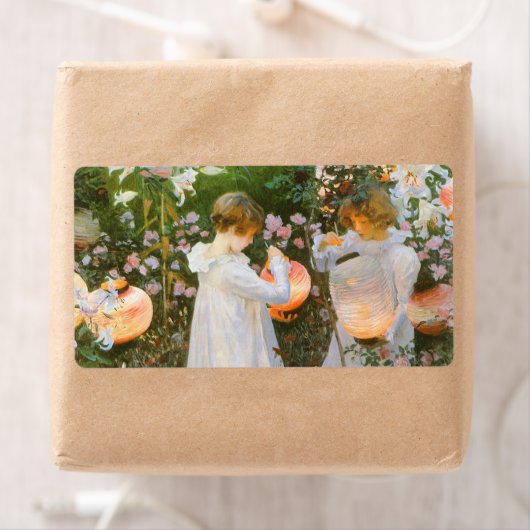 Annie, Lily, Lily, Roos van John Singer Sargent Etiket (Insitu)