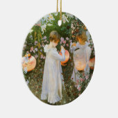 Annie, Lily, Lily, Roos van John Singer Sargent Keramisch Ornament (Rechts)